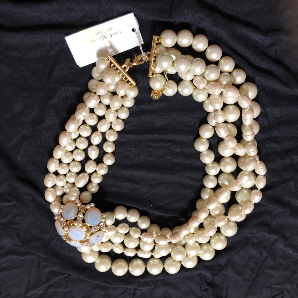 New with tags Kate Spade pearl necklace